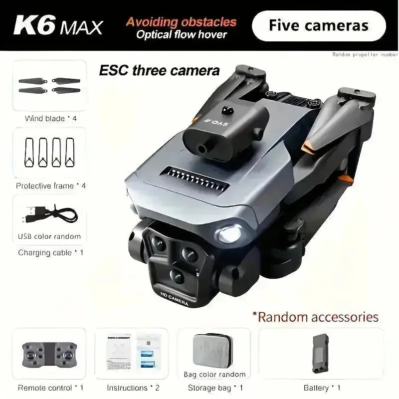 foldable drone with 5 cameras | customizable flight path drone | long flight time quadcopter | energy saving