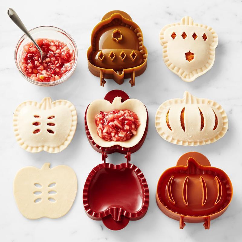 Fall Hand Pie Molds Set Of 3 Christmas Baking Kitchen Tools 