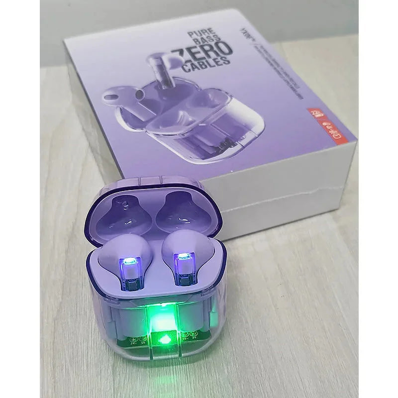 low-latency gaming mode | bluetooth 53 wireless earbuds | sweatproof sports headphones | ultrasonic cleaning