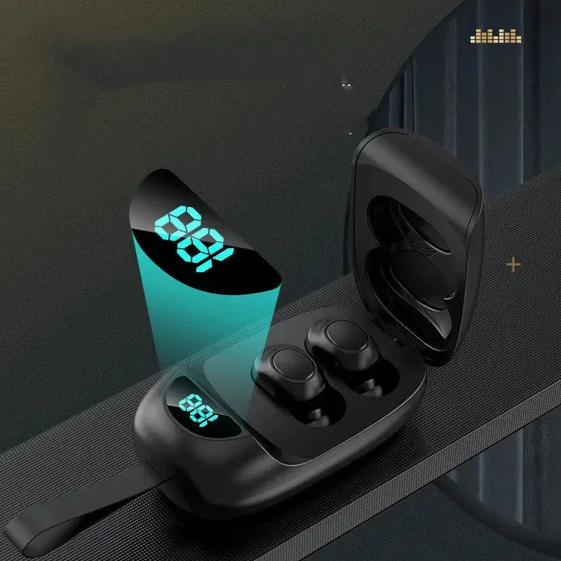 binaural stereo earbuds | dual microphone noise cancellation | long battery life earbuds | energy saving