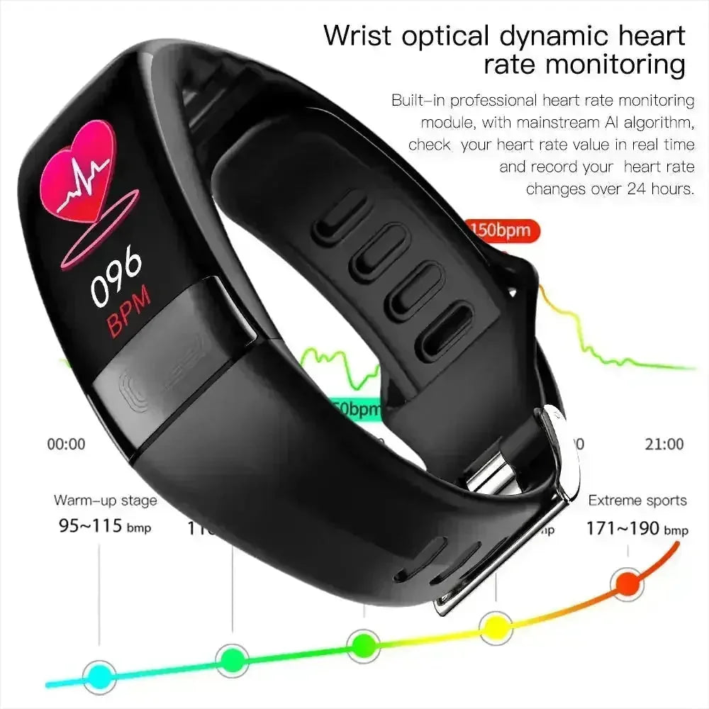 medical-grade ecg monitor | 247 heart rate tracking | sleep quality analysis | ultrasonic cleaning