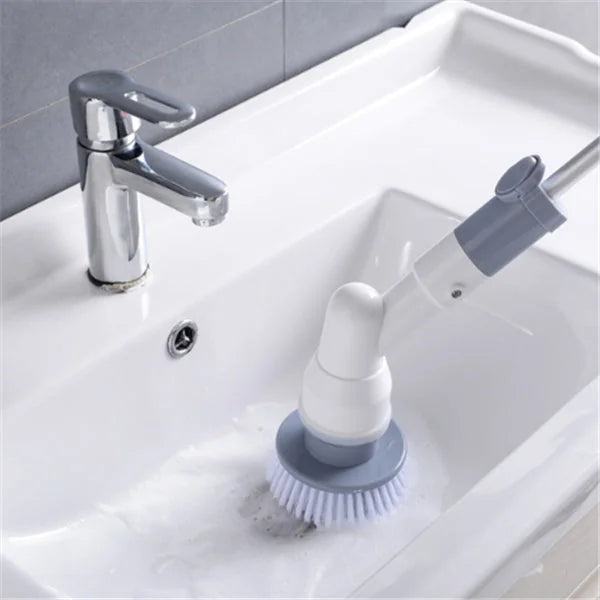 cordless electric toilet brush | stainless steel toilet brush | automatic toilet cleaning brush | ultrasonic cleaning