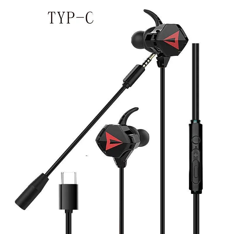low-latency gaming earbuds | noise-cancelling microphone | durable metal construction | energy saving