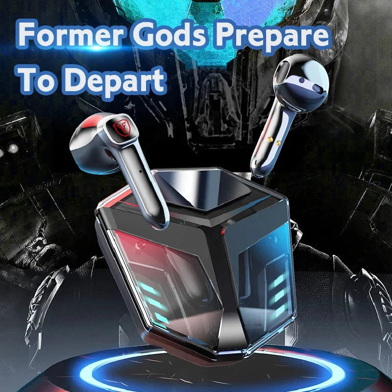 wireless gaming headset | bluetooth headset with microphone | low latency gaming headphones | ultrasonic cleaning