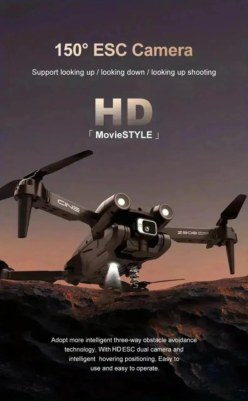 hd professional esc drone | 24g wifi fpv drone | aerial photography drone for travel | energy saving