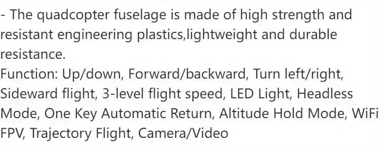 k camera drone | 1800mah battery life | 3 meters per second speed | energy saving