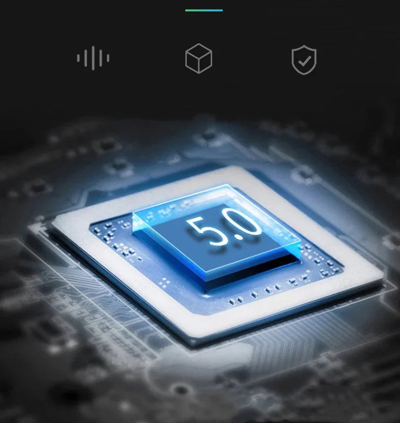 sweat-proof sports earbuds | secure-fit ear hooks | high-fidelity stereo sound | ultrasonic cleaning