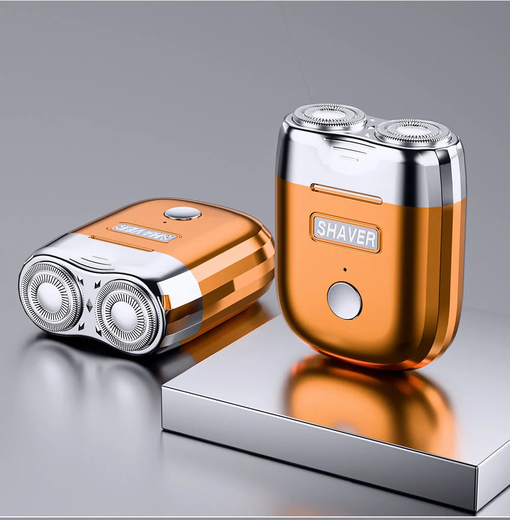 usb rechargeable electric shaver | waterproof mens shaver | portable travel razor | energy saving