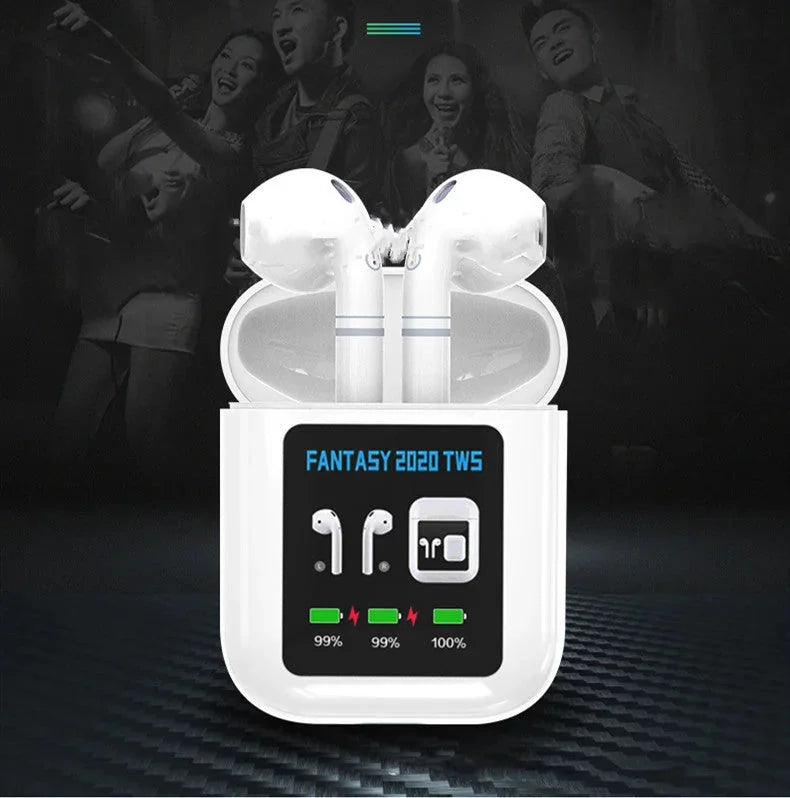 sweat-proof sports earbuds | secure-fit ear hooks | high-fidelity stereo sound | energy saving