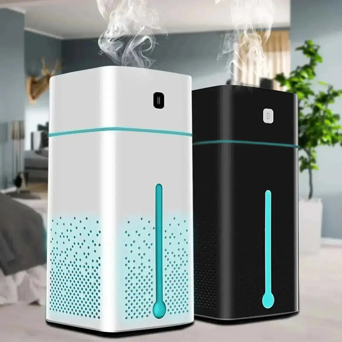 hepa air purifier | 500ml humidifier tank | quiet bedroom air purifier | ultrasonic cleaning