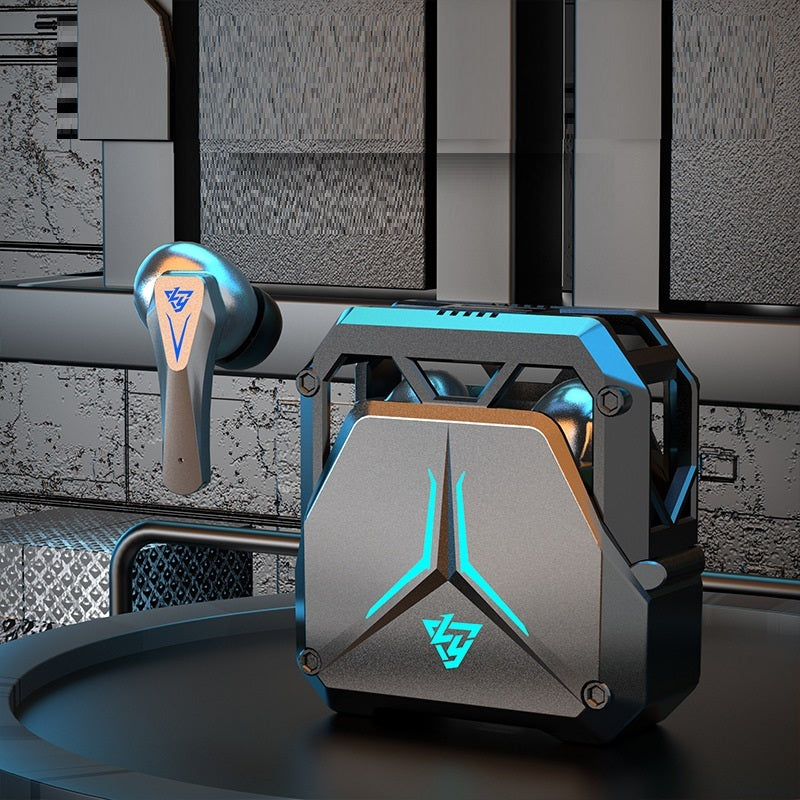 Zinc Alloy Mechanical Wireless Bluetooth Headset 