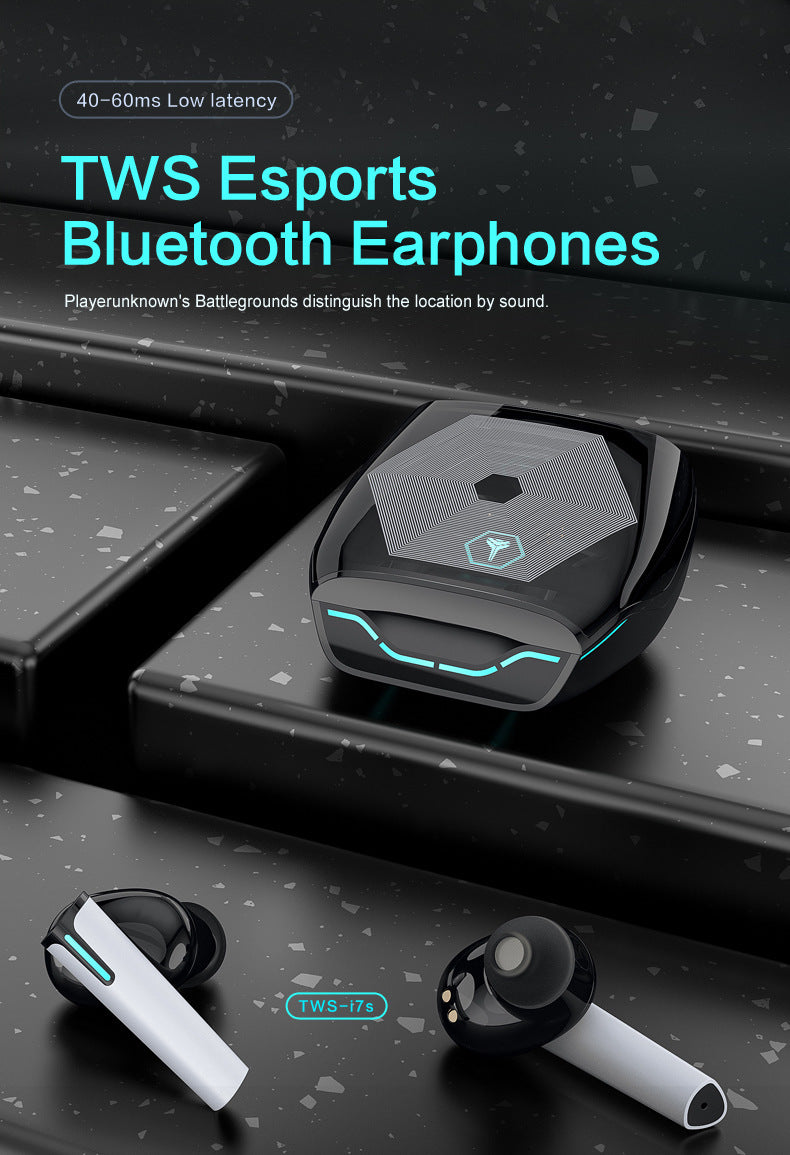 Wireless Gaming Bluetooth Headset Low Latency Luminous Gaming Headset 