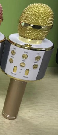 Wireless Microphone Portable Bluetooth Mini Home Ktv For Music Playing Singing Speaker Player 