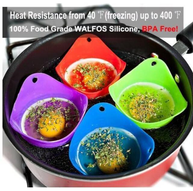 Green Silicone Egg Cooker 4 Color Silicone Egg Cooker 