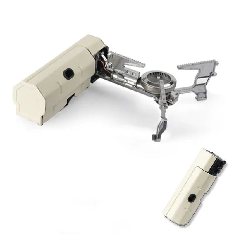 Camping Gas Stove Portable Folding Cassette Stove Outdoor Hiking BBQ Travel Cooking Grill Cooker Gas Burner Food Heating Tool Kitchen Gadgets 