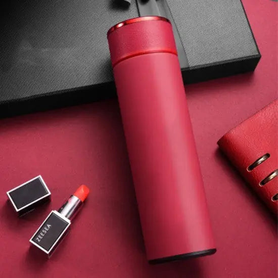 Business mug touch temperature measurement 