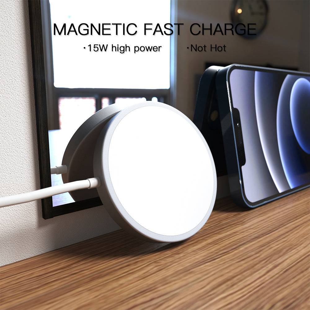 Wireless magnetic charger.