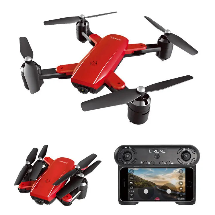 Folding remote control drone 