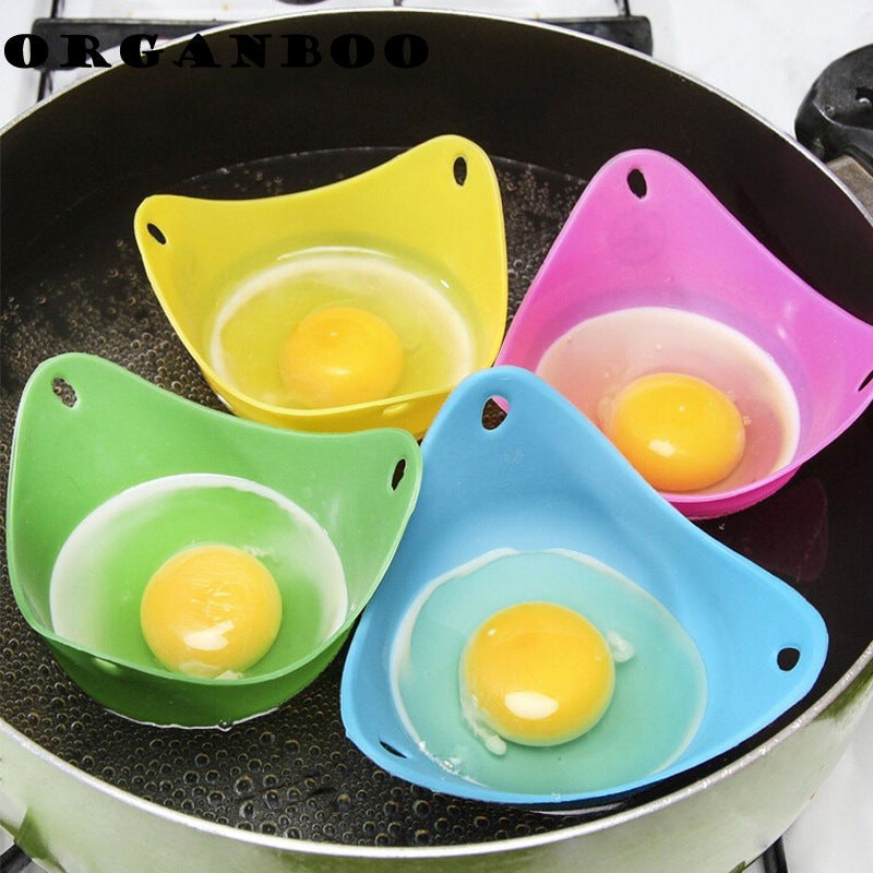 Green Silicone Egg Cooker 4 Color Silicone Egg Cooker 