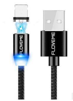 Compatible Magnetic Micro USB Cable for Android & iOS.