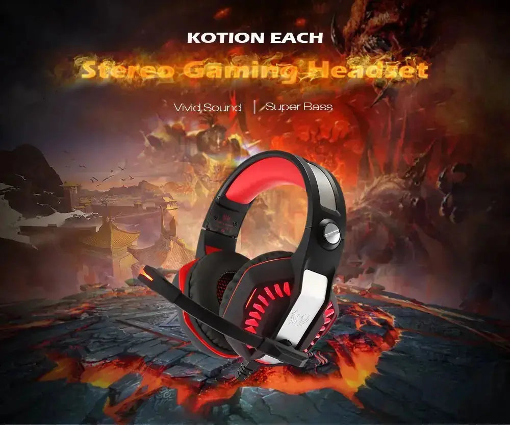 Computer Gaming Headset Headset E-sports Headset with Microphone Microphone 