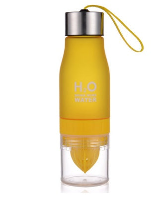 New Colorful Frosted Plastic Lemon Cup 