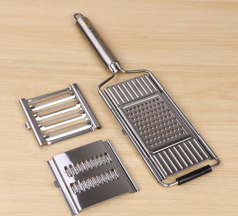 Stainless Steel Grater, Vegetable And Fruit Slicer, Peeler 