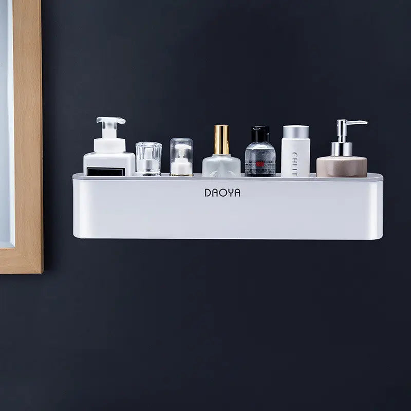 Bathroom shelf wall 