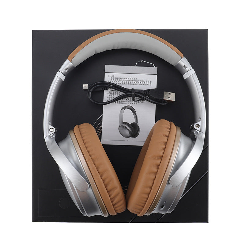 Wireless noise reduction foldable headphones 