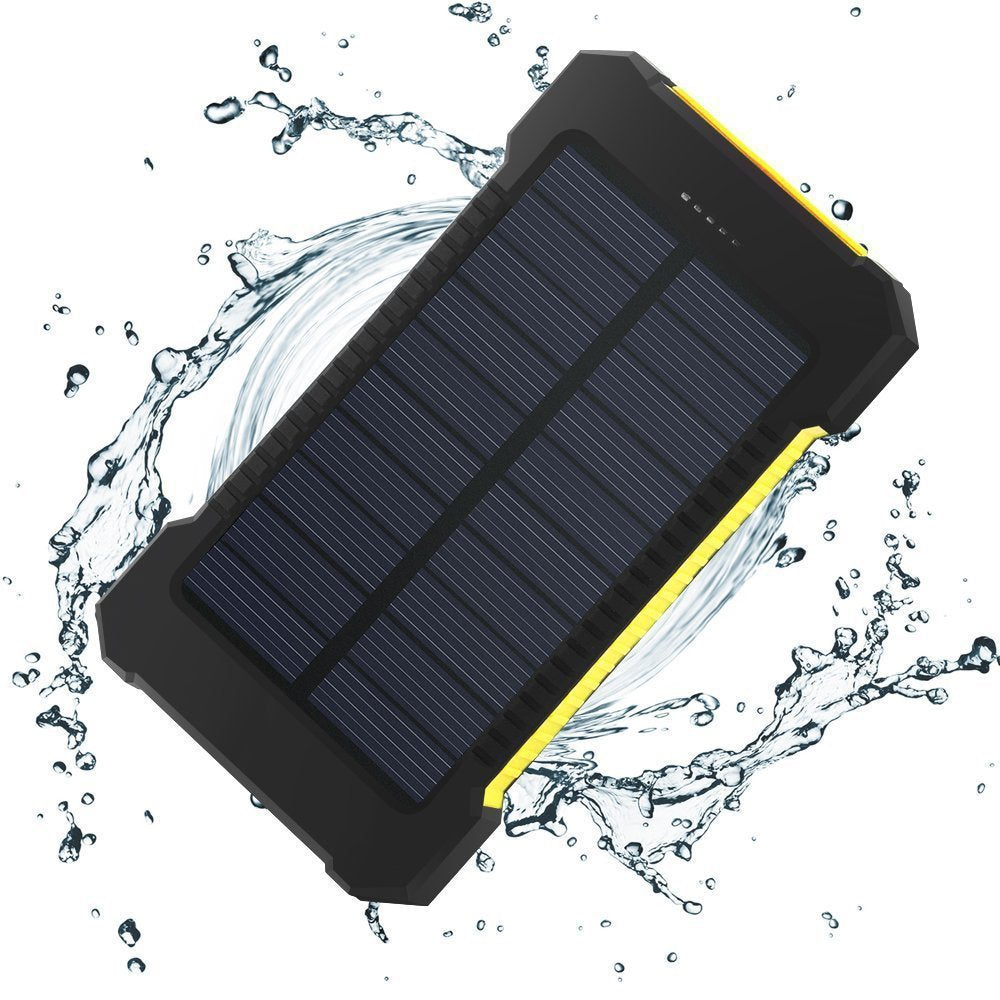 Universal Ultra-thin Mobile Phone Solar Charger Camping Lights 