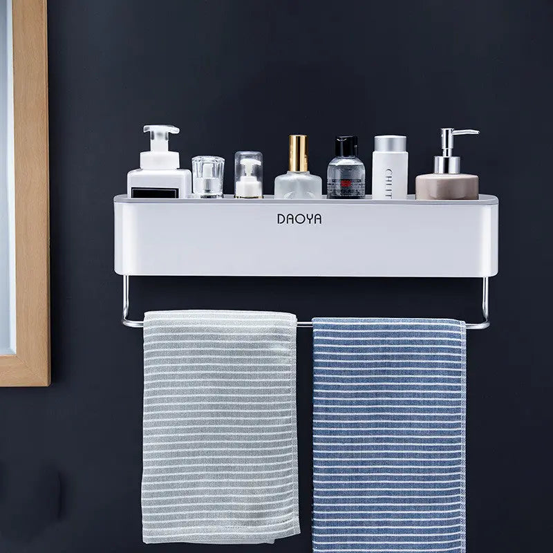 Bathroom shelf wall 