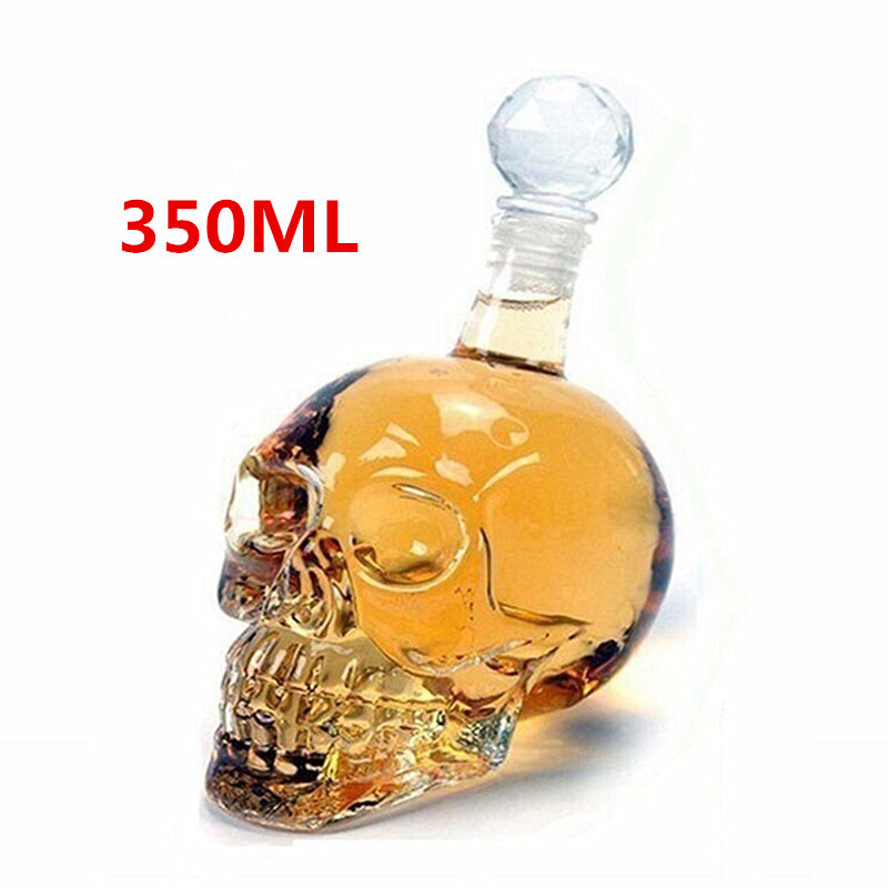 Skull Skull Double Transparent Glass 