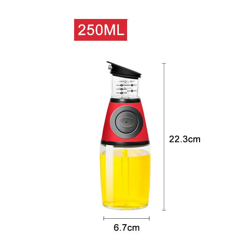 500ml Measurable Glass Bottle Oil Bottle Soy Bottle Kitchenware 