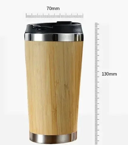 bamboo fiber coffee mug | reusable travel cup | eco-friendly coffee tumbler | energy saving