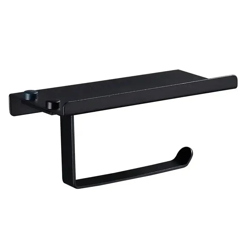 stainless steel construction | heavy-duty toilet paper holder | bathroom tissue box holder | ultrasonic cleaning