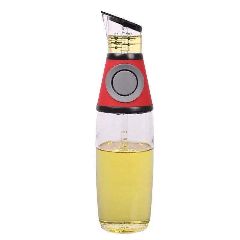 500ml Measurable Glass Bottle Oil Bottle Soy Bottle Kitchenware 