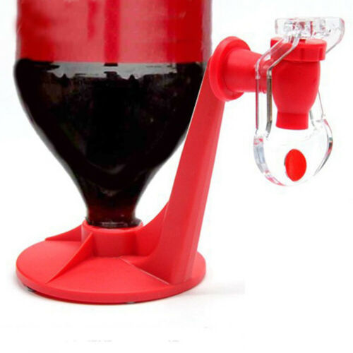 The Magic Tap Coke Bottle Inverted Plastic Beverage Water Dispenser Household Summer Party Kitchen 