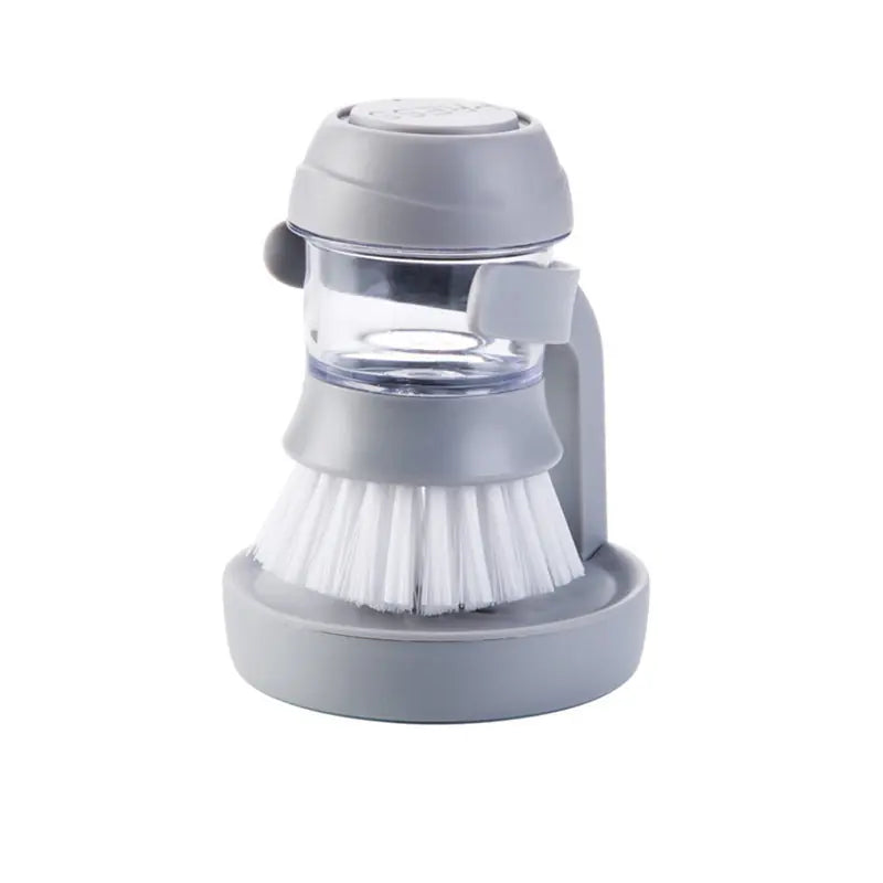 Automatic Liquid Adding Cleaning Brush Multifunctional Kitchen Pot Washing Brush 