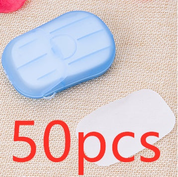New Convenient Boxed Disposable Mini Soap Tablets For Travel Use 