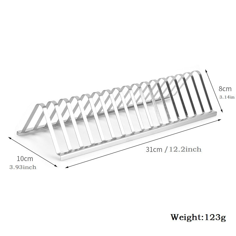 Stainless Steel Barbecue Grill Holder Smoking Rib Racks Grilling BBQ Accessories Outdoor Roasting Stand Picnic Utensil 