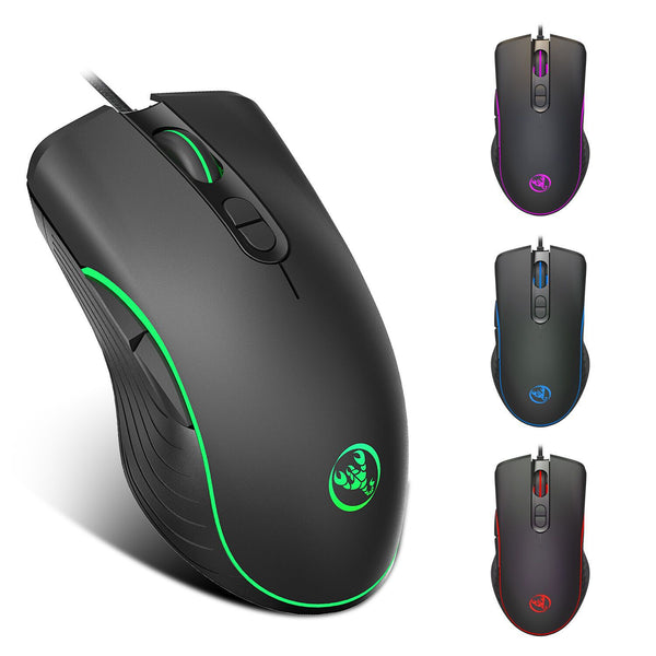 Glowing Gaming Mouse Gaming Wired Mouse 