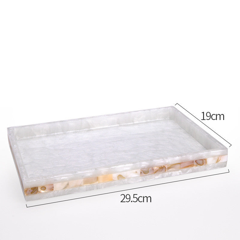 Light Luxury Shell Bathroom Decoration Accessories Toothbrush Holder Soap Dispenser Lotion Bottle Bathroom Supplies Wash Set 5.0 