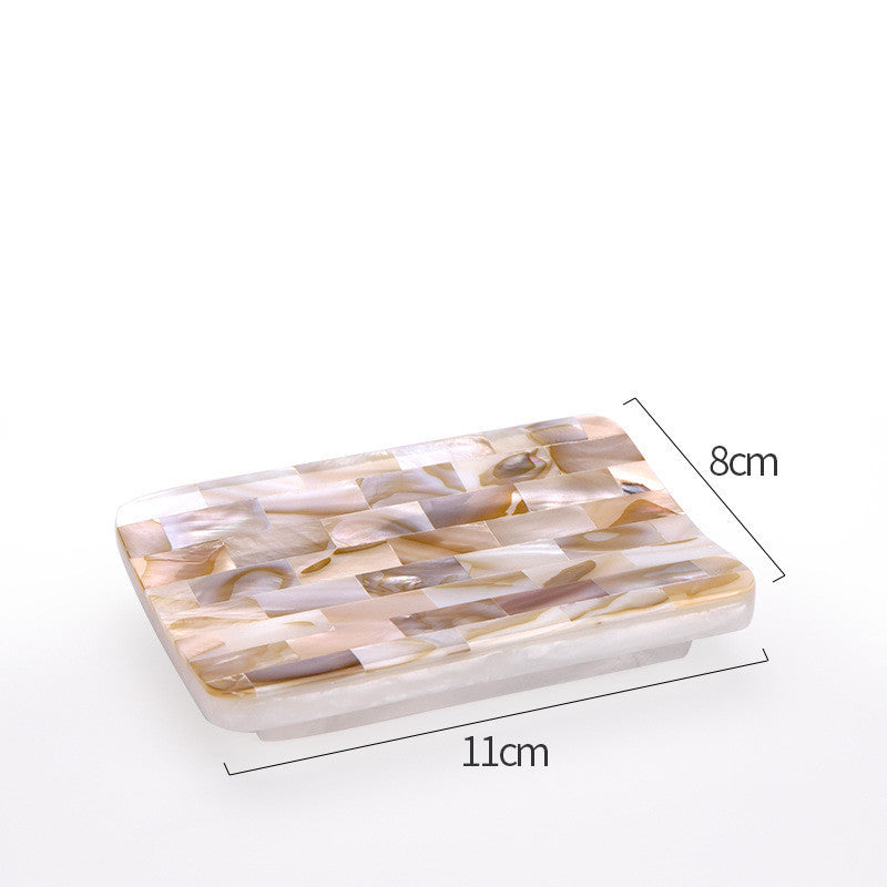 Light Luxury Shell Bathroom Decoration Accessories Toothbrush Holder Soap Dispenser Lotion Bottle Bathroom Supplies Wash Set 5.0 