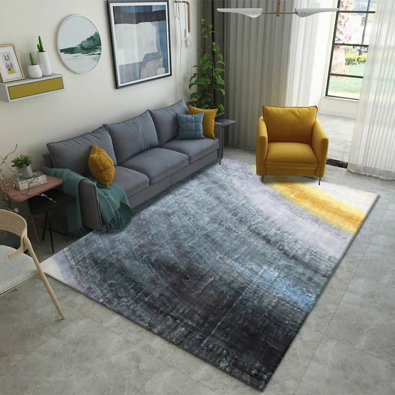 Carpet Light Luxury Abstract Gradient Simple Bedroom Carpet 