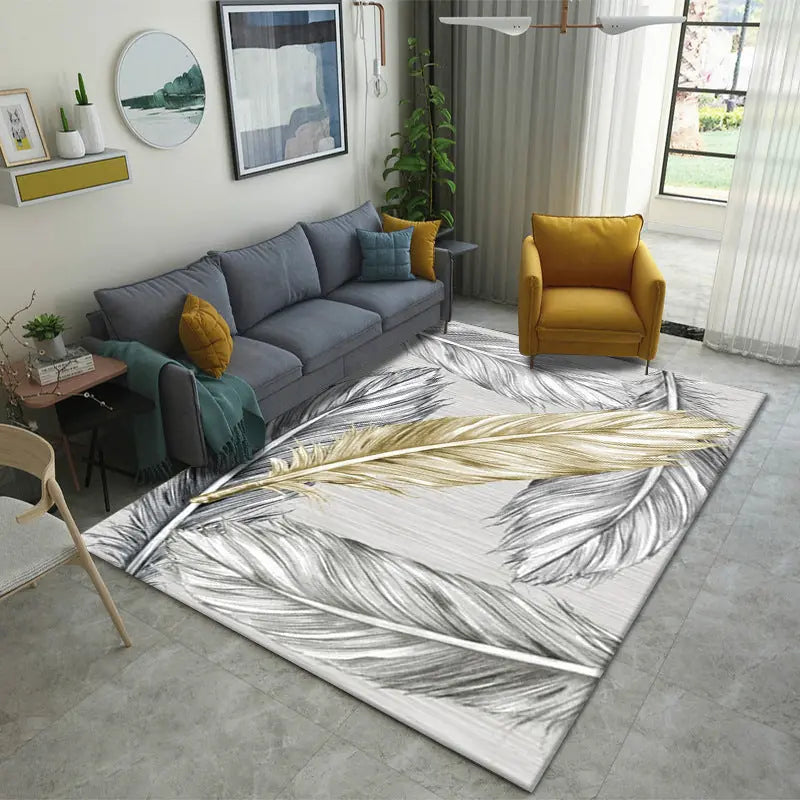 Carpet Light Luxury Abstract Gradient Simple Bedroom Carpet 