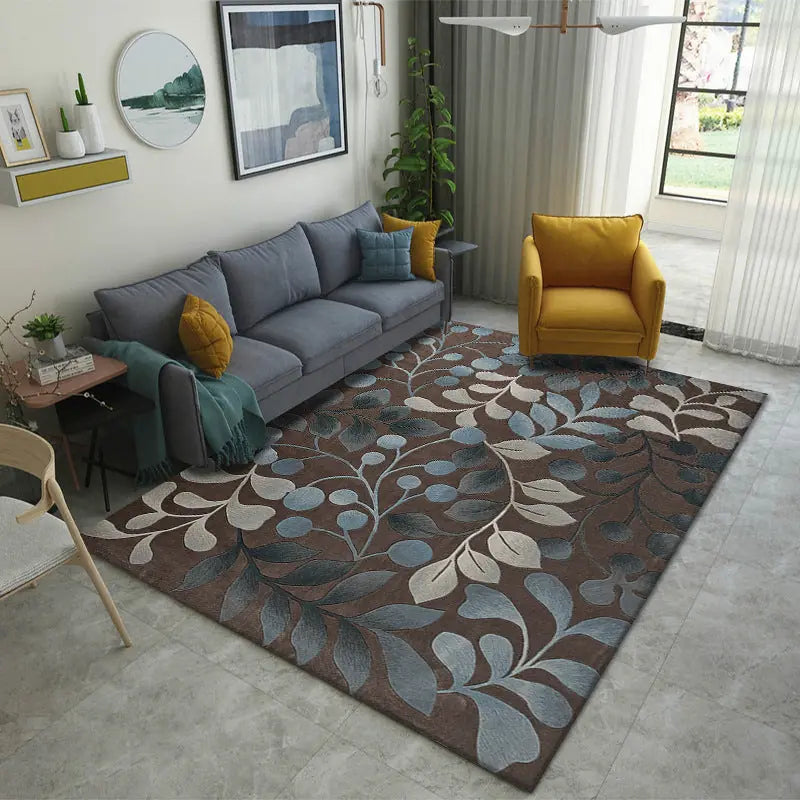 Carpet Light Luxury Abstract Gradient Simple Bedroom Carpet 