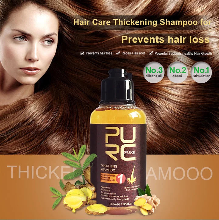 natural hair loss treatment shampoo | sulfate-free hair regrowth shampoo | daily use hair thickening shampoo | energy saving