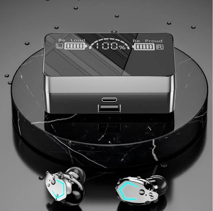 bluetooth 51 wireless earbuds | in-ear noise isolation | long battery life headphones | ultrasonic cleaning