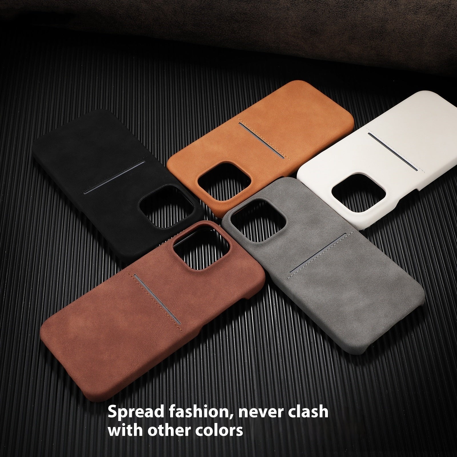 Suitable Phone Case Sheepskin Feeling Business Drop-resistant Protective Cover 