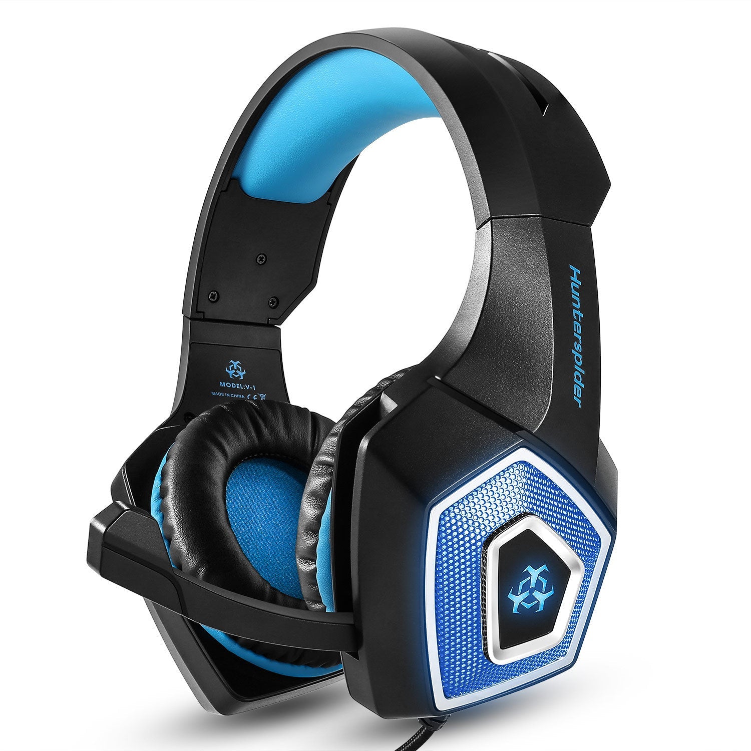 Gaming Headset RGB Lighted Wired Headset 
